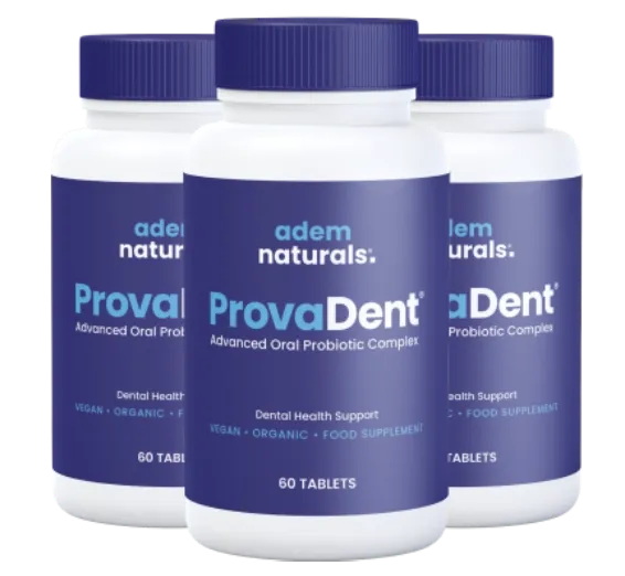 ProvaDent 3 bottle pack for oral health and fresh breath